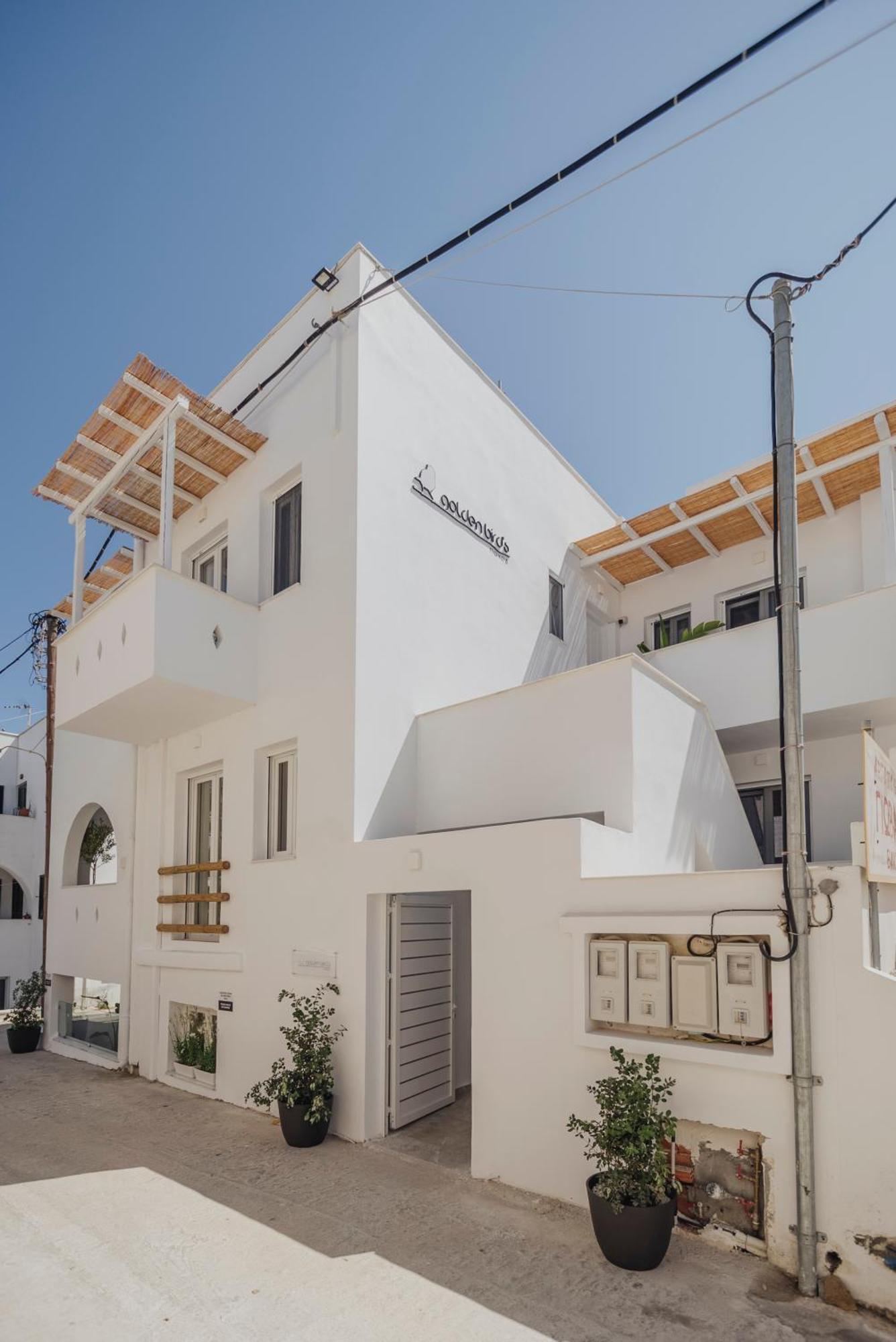 Апарт отель Golden Bird'S Naxos City Экстерьер фото